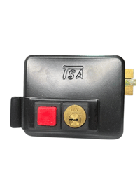 قفل درب حیاط برقی کلید ساده تسا مدل 7074