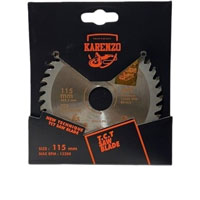 تیغ اره الماسه برش MDF سایز 115 میلی متر karenzo