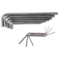 ست آچار آلن شش گوش بلند و چاقویی 15 عددی توسن مدل T726-MB314