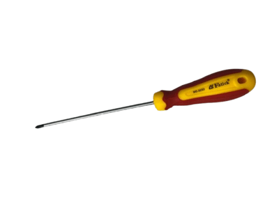 پیچ گوشتی چهارسو دسته پلاستیکی سایز 3*100 میلی متر فاتیک مدل 5252