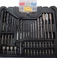 کیت 112 عددی دریل 13 میلی متر چکشی 710 وات ویتولز مدل VT1225-KIT