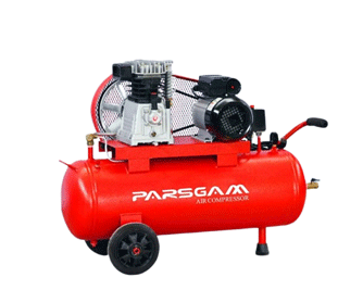 کمپرسور هوا 80 لیتری افقی کنتکس پاش پارس گام 