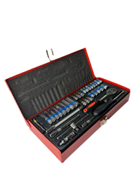 جعبه بکس 37 پارچه درایو 1/4 اینچ tianfeng tools
