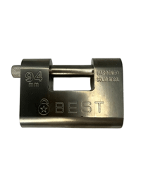 قفل کتابی کروم کلید کامپیوتری سایز 94 میلی متر بست