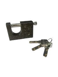قفل کتابی چکشی سایز 70 میلی متر ایساتیس