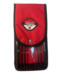 ست آچار آلن شش گوش بلند 8 عددی توسن مدل T726-BL210