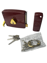 قفل درب حیاط کلید ساده طرح کالی باتیس