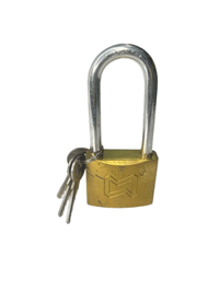 قفل آویز میله بلند سایز 50 میلی متر نیکا