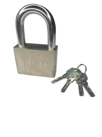 قفل آویز بدون فنر سایز 70 میلی متر نیکا مدل لوکس 