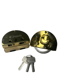 قفل شیشه کلید برنجی میرال