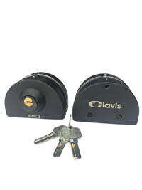 قفل شیشه کلید برنجی میرال