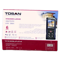 متر لیزری 200 متری دوربین دار توسن مدل M220 LDMC