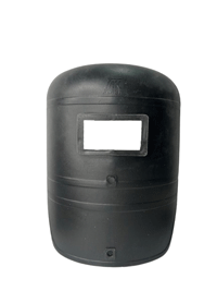 ماسک جوشکاری دستی هلالی تک پلاست مدل TP-M1001