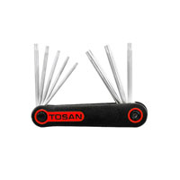 آچار آلن ستاره ای چاقویی 8 عددی توسن مدل T728-N940