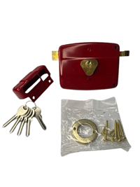 قفل درب حیاط 5 کلید ساده کالی مدل 157c